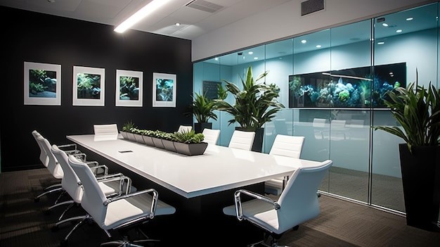 Switchable glass for conference rooms